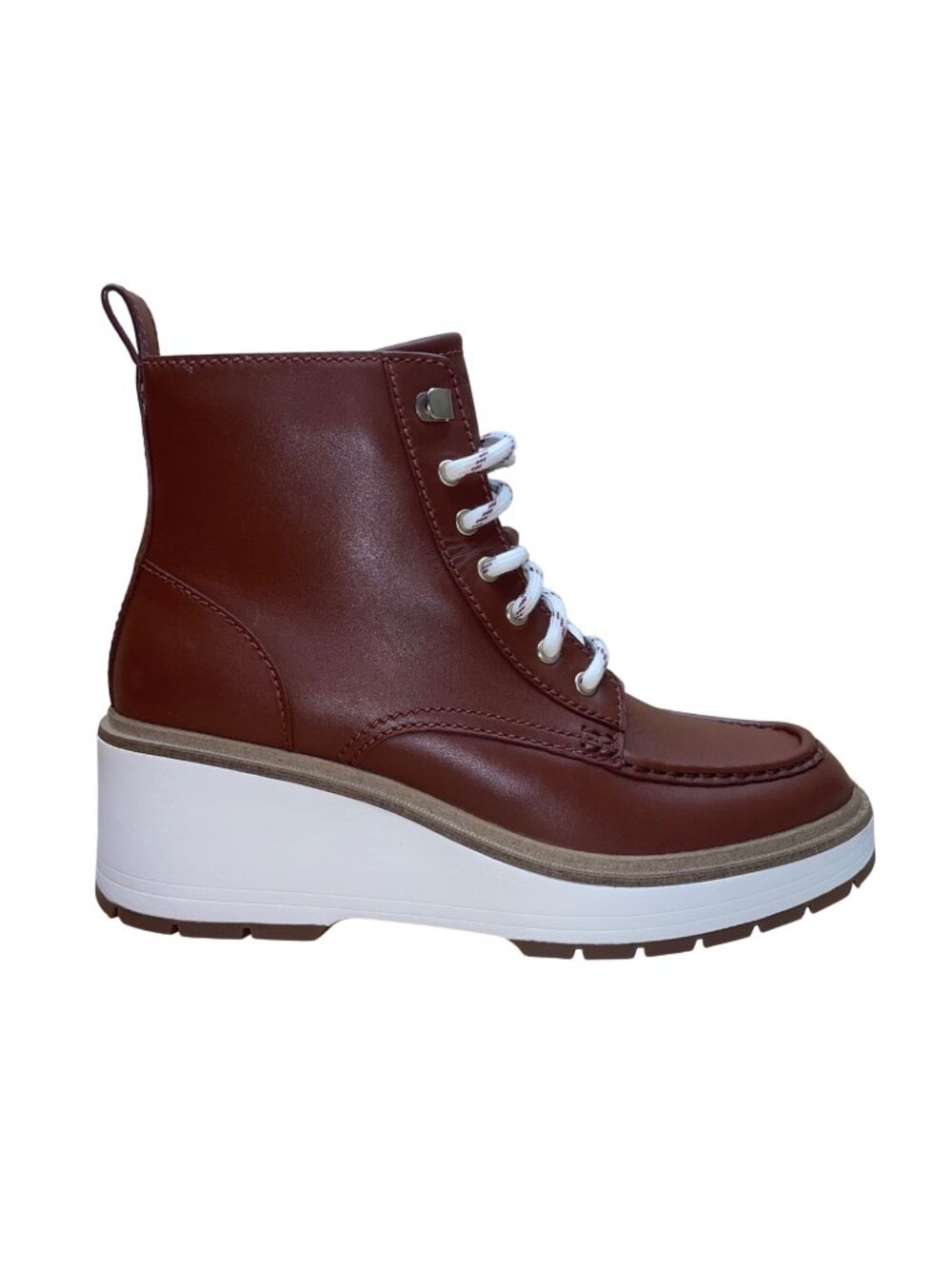 Cole Haan Women’s Brown Zerogrand Cityquest Waterproof Wedge Boots Size 9B
